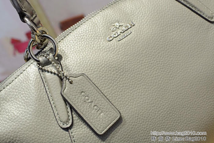 COACH蔻馳 海外代購 頭層牛皮 Coach餃子包36675 經典火爆包包 手提斜挎包  Chz1124